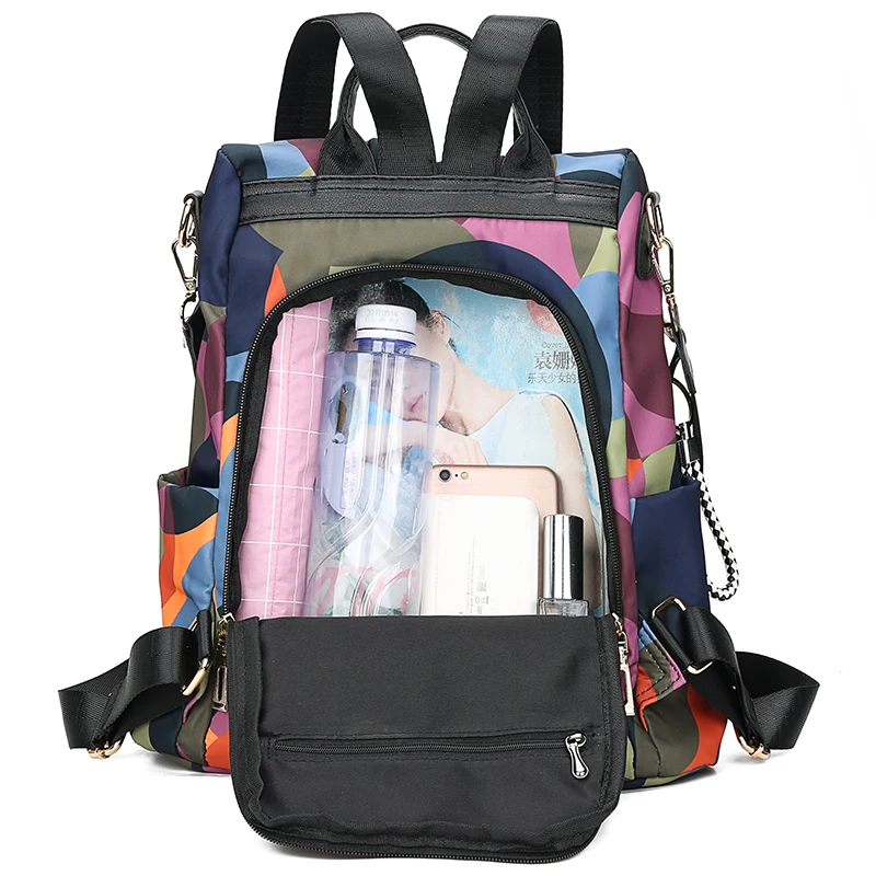 New Backpack Women Oxford Multifuction Bagpack Casual Anti Theft for Teenager Girls Schoolbag 2019 Sac A Dos mochila | Багаж и сумки