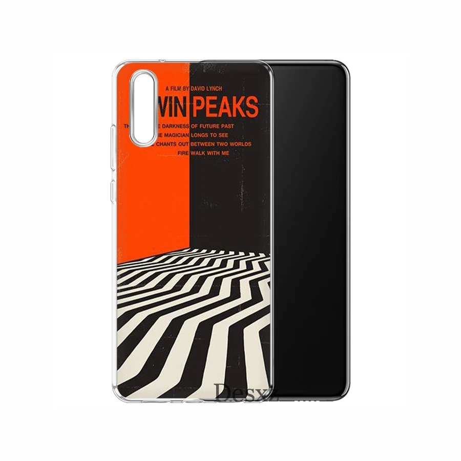 Чехол Desxz Twin Peaks для Huawei P20 P10 P9 P8 Lite Pro Plus P Smart Mini жесткий силиконовый чехол