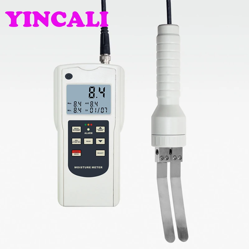 Newly Paper Moisture Meter AM-128PP Digital Analyzer 240 Groups Data Hold mainly Used for Measurement of | Инструменты