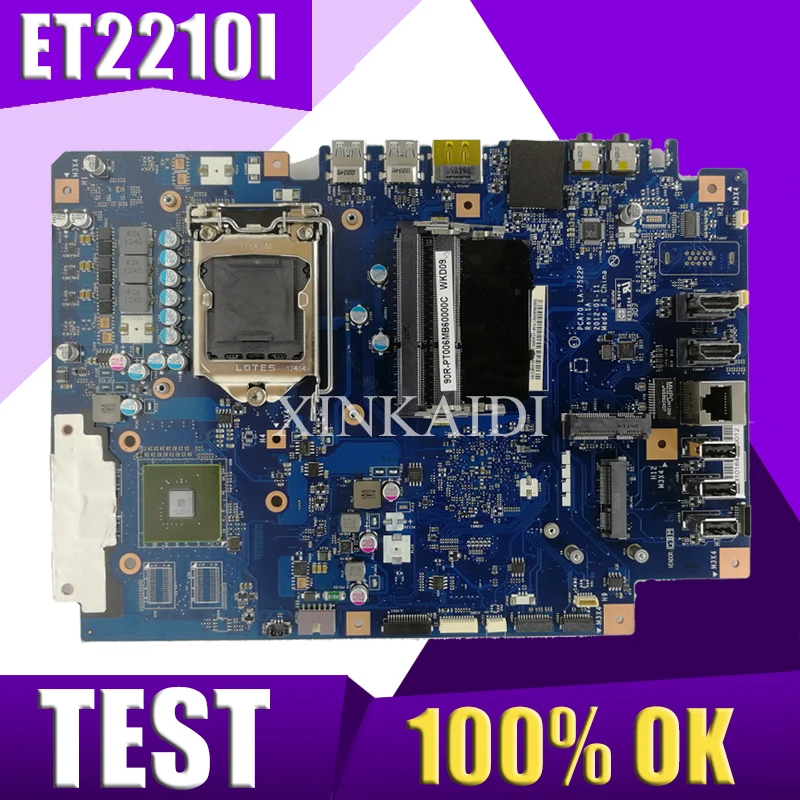 Оригинальная материнская плата XinKaidi все в одном для ASUS ET2210I ET2210 системная 100% тест