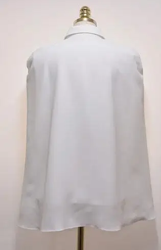 Orgreeter женская блузка Топ в Корейском стиле Стиль 2018 Лето отложной воротник