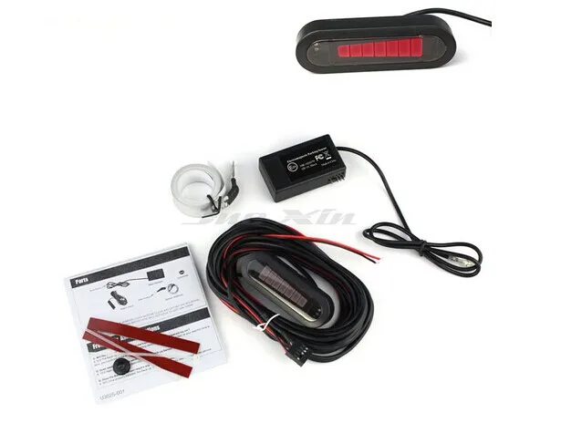 Free shipping auto electromagnetic parking sensor no holes need easy install radar Bumper guard back-up | Автомобили и мотоциклы