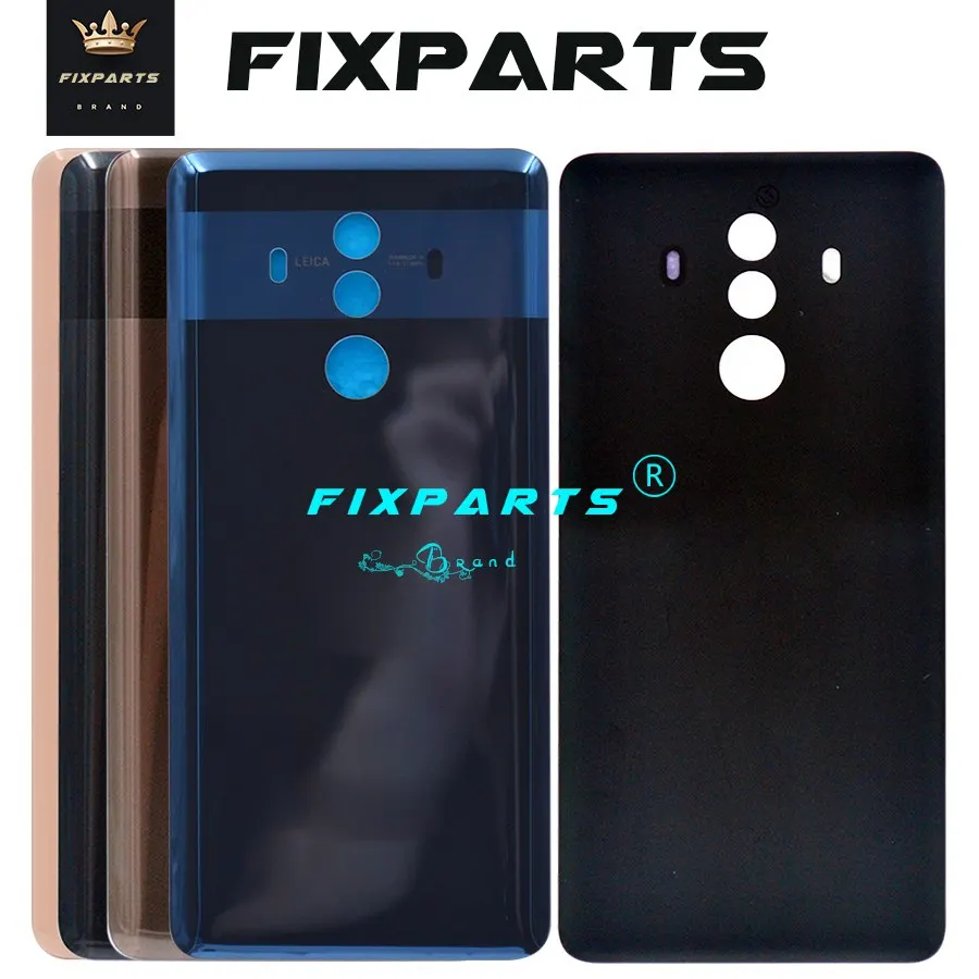 Задняя крышка батарейного отсека для HUAWEI Mate 10 Pro стеклянный корпус сменная панель