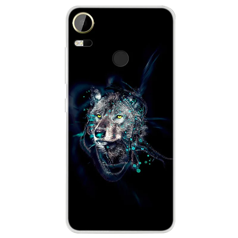Модный чехол для задней крышки HTC Desire 10 Pro мягкий ТПУ телефона с рисунком D10