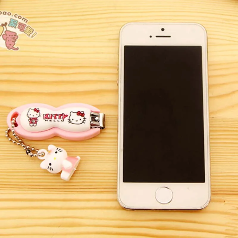 HelloKitty милые инструменты для ногтей Ножницы Маникюрный Инструмент KT Cat ножницы из