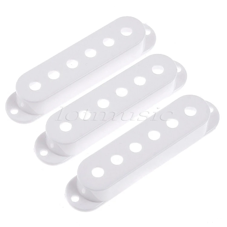 3 белые крышки для замены гитары FENDER|white cover|single coilsingle coil pickup |
