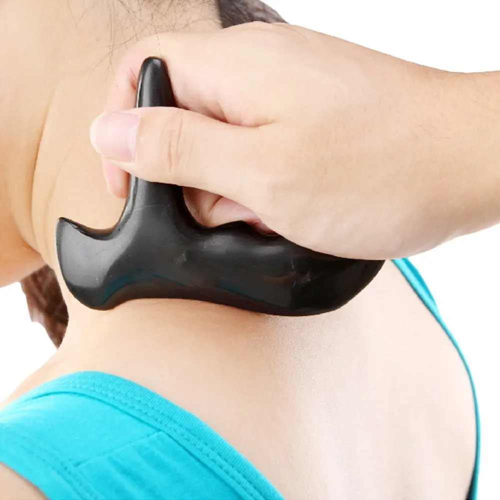 Трандионационный массажер для ног Gua Sha тайская ручка массаж красоты и здоровья