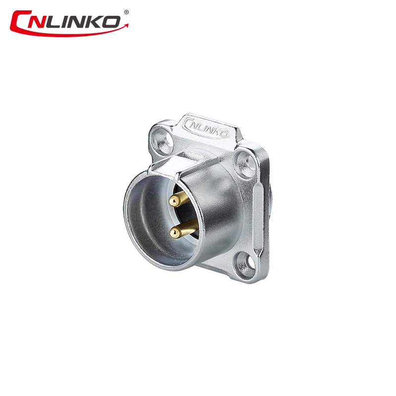CNLinko M20 2 Pin электрическая горячая Распродажа AC круговой разъем водонепроницаемый