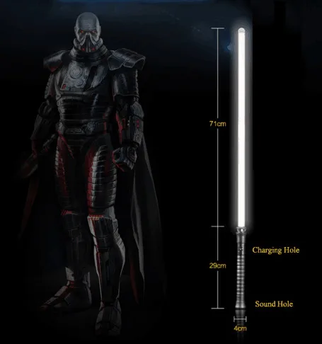 Yanqing металлический световой меч для Saber combat RGB led Y3 Cyanswallow только продажа