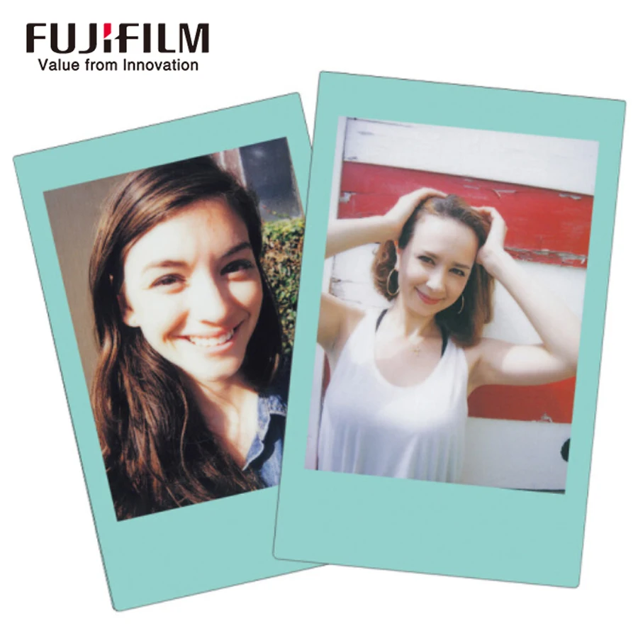 Фотобумага Fujifilm Fuji Instax Mini 8 10 листов пленка небесно синего цвета для камеры 7 s 50 50i
