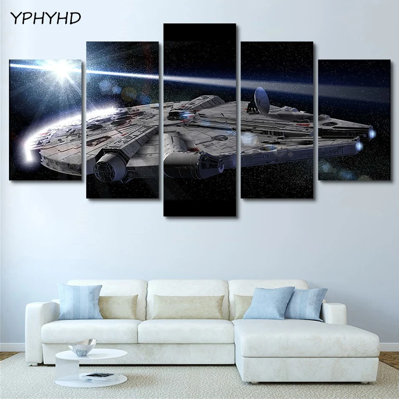 YPHYHD холст постер настенная художественная структура домашний Декор 5 шт. Сокол