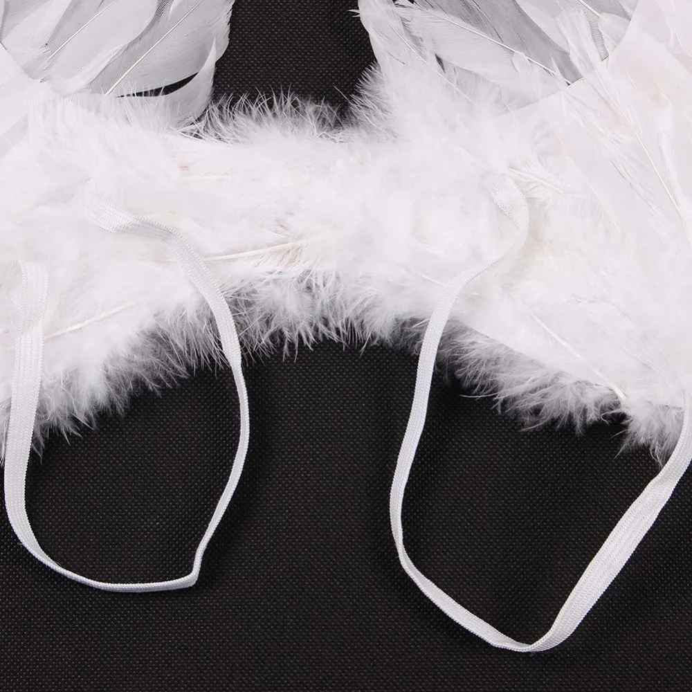 Взрослые дети перо фея крылья ангела курица ночь ну вечеринку маскарадный костюм