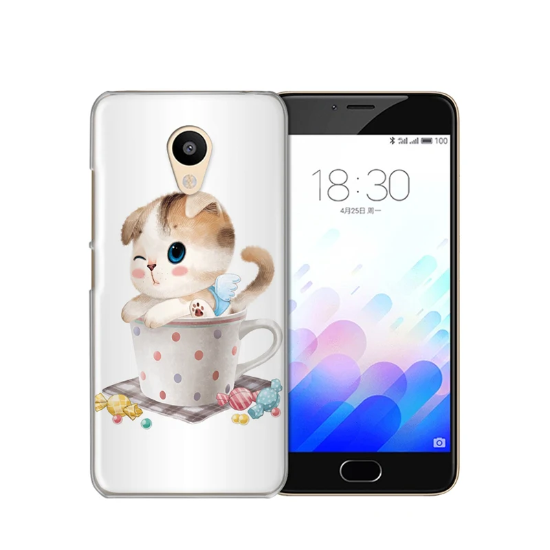 cat For Meizu M3S M3 Note M5 M5S M5C M6 U10 U20 Pro 6 16th Phone Case cover Cute funda shell capa cartoon Mickey Mouse etui |