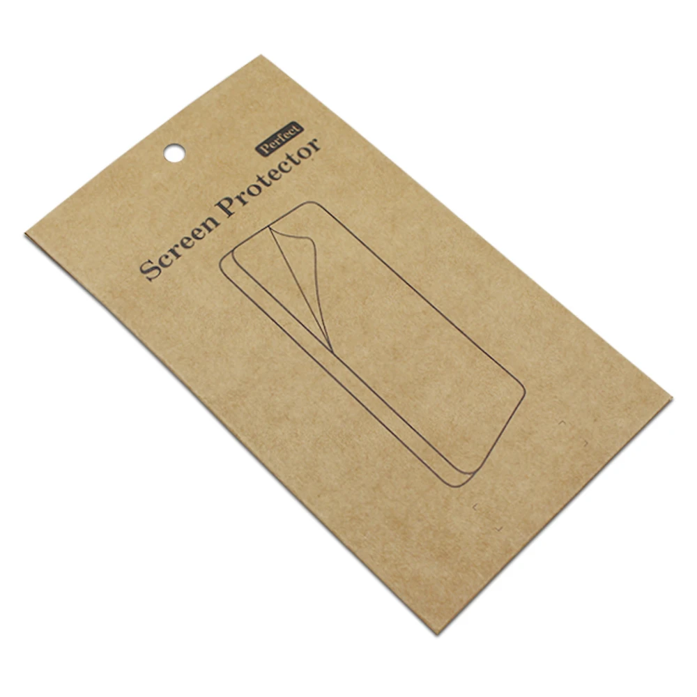 Пленка для телефона из крафт бумаги упаковочная коробка экрана коричневый Чехол