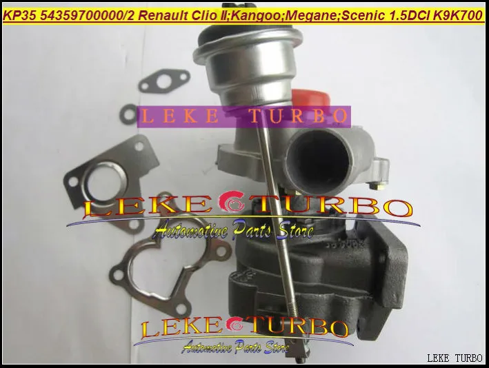 KP35 54359880000 54359880002 Турбокомпрессор Для NISSAN Micra Renault Clio Kangoo Megane Scenic 1.5L K9K K9K700 K9K710