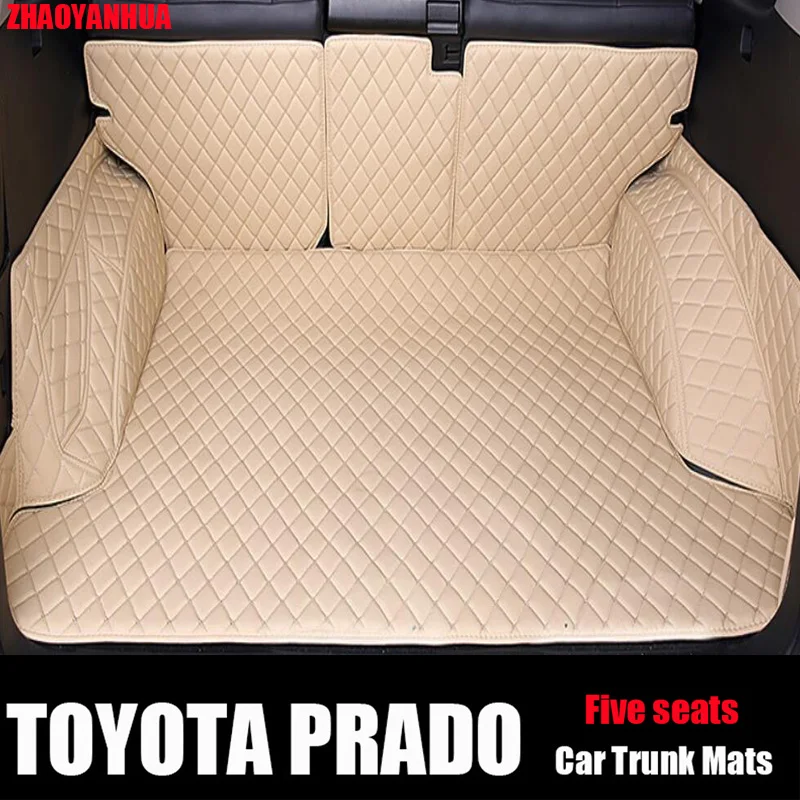 Автомобильный коврик для багажника ZHAOYANHUA под заказ грузового автомобиля toyota prado