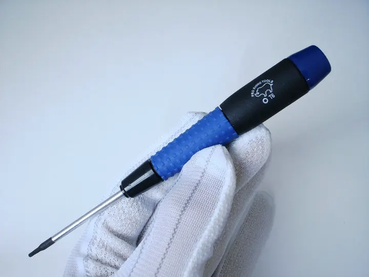 Отвертка T6 Torx S2 инструментальная сталь японский бренд RHINO магнитные прецизионные