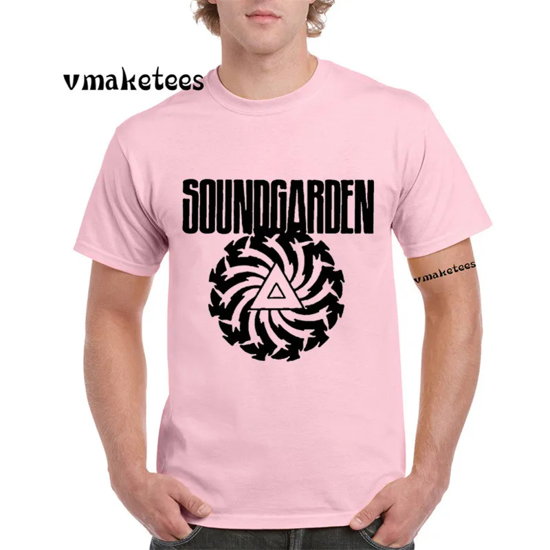 Soundgarden/модная футболка с круглым вырезом и короткими рукавами летняя