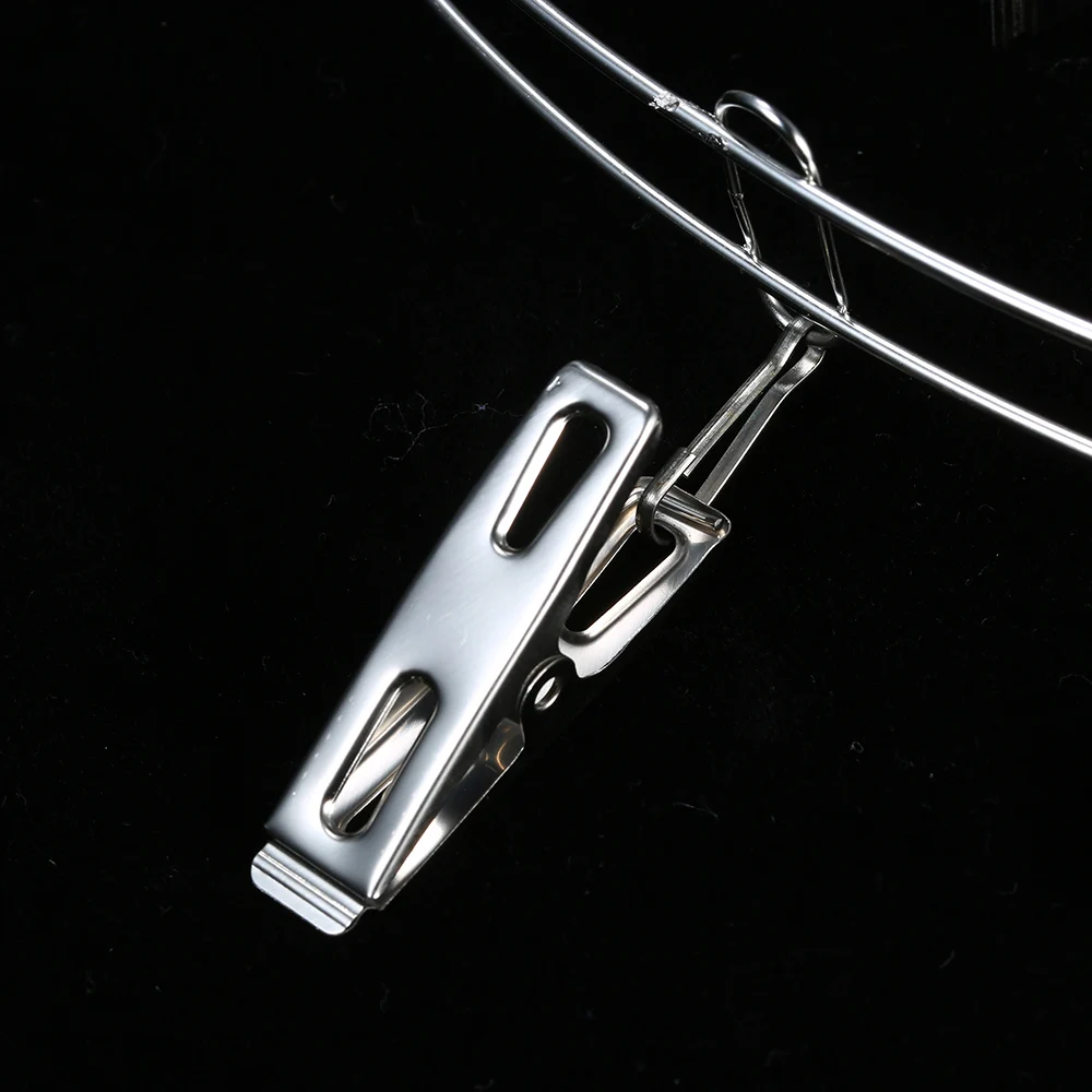 20 зажимов вешалка для одежды прищепки из нержавеющей стали сушилка детской