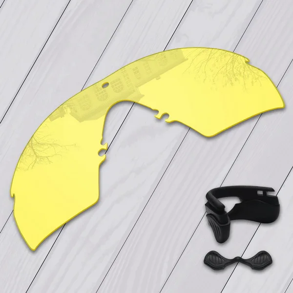 HD Yellow-Nose Pads E.O.S поляризованные улучшенные Сменные линзы для Оукли M Frame 2,0 Strike солнцезащитные очки-несколько вариантов - Цвет линз: HD Yellow-Nose Pads