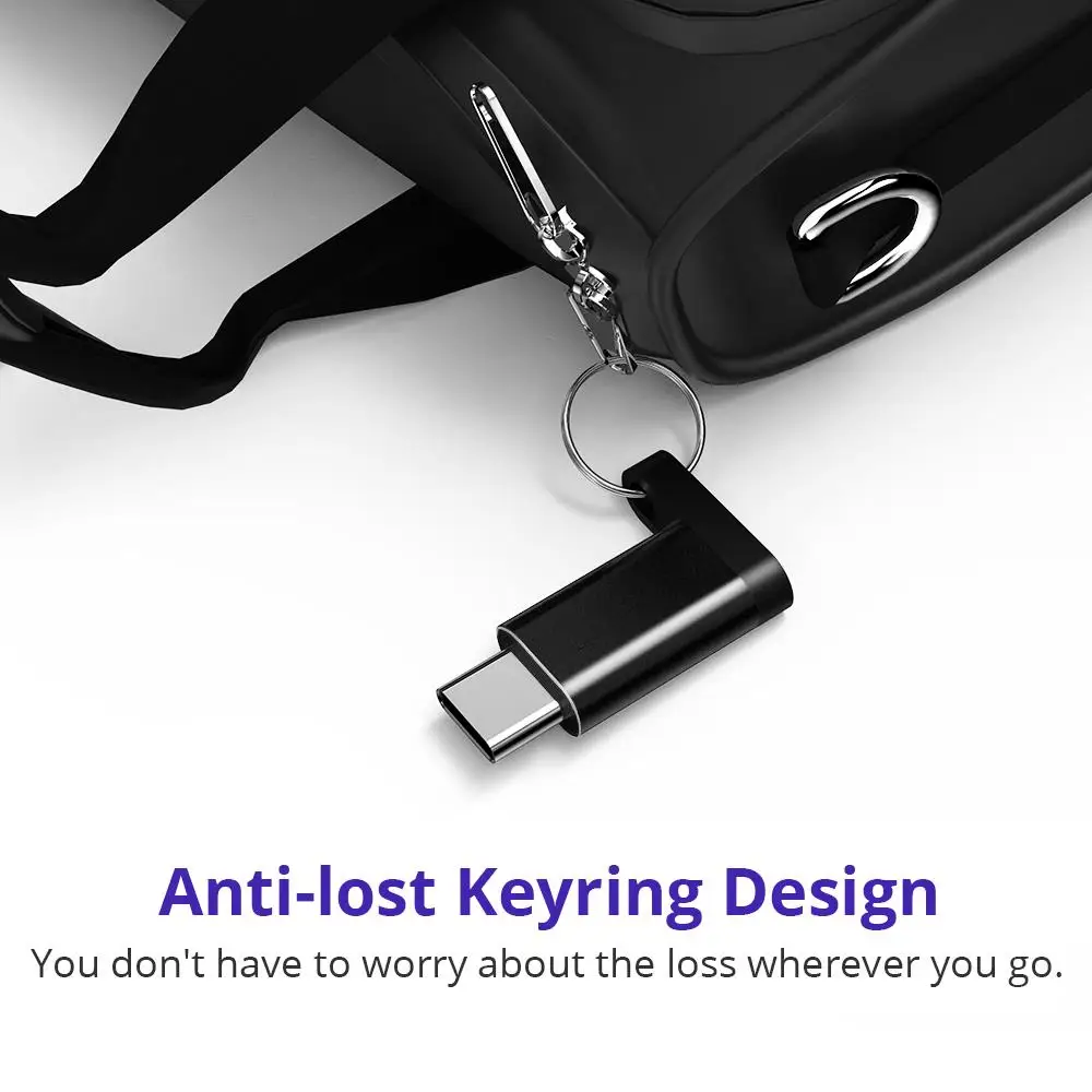 Tronsmart CTMFL 2 шт. USB Type C папа к Micro Женский адаптер поддержка OTG для поддерживаемых