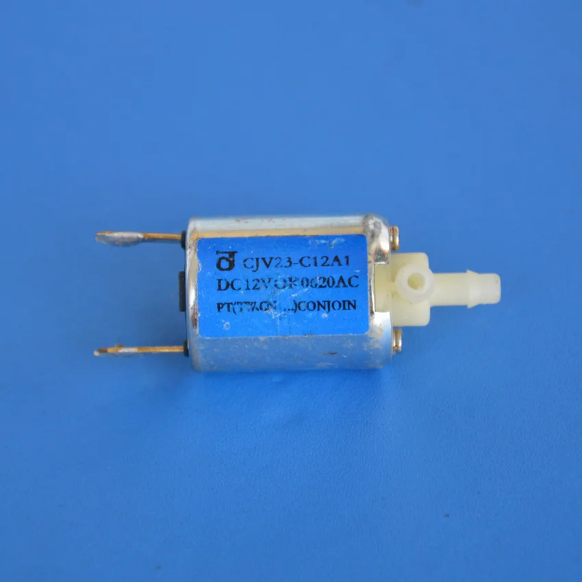 Электромагнитный Мини клапан для воды и газа 12 В постоянного тока нормально