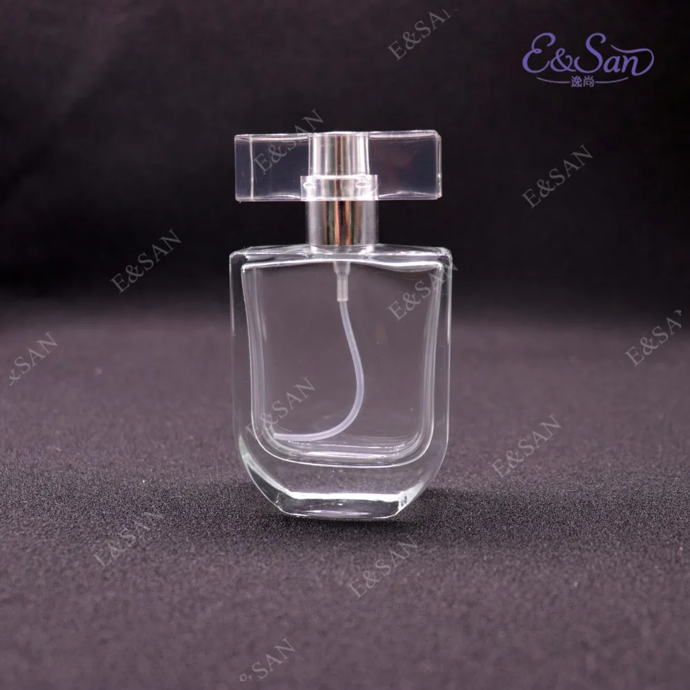 PT074D-30ML плоская квадратная крышка с песком прозрачное стекло духи спрей