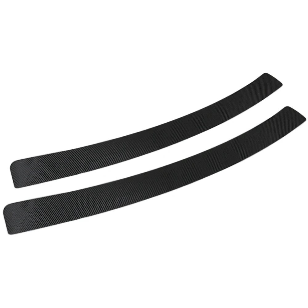 Car Sticker Door Seal Protector Trunk Guard Plate Rear Bumper Protect Stickers Carbon Fiber Step Scratch Film Accessories | Автомобили и