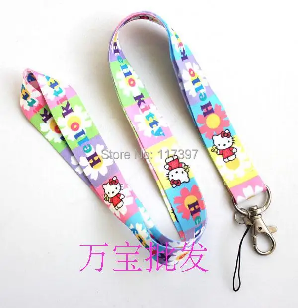 10 шт. рисунок «Hello Kitty» Средства ухода за кожей шеи шнурки для MP3/4 сотовых телефонов DS Lite