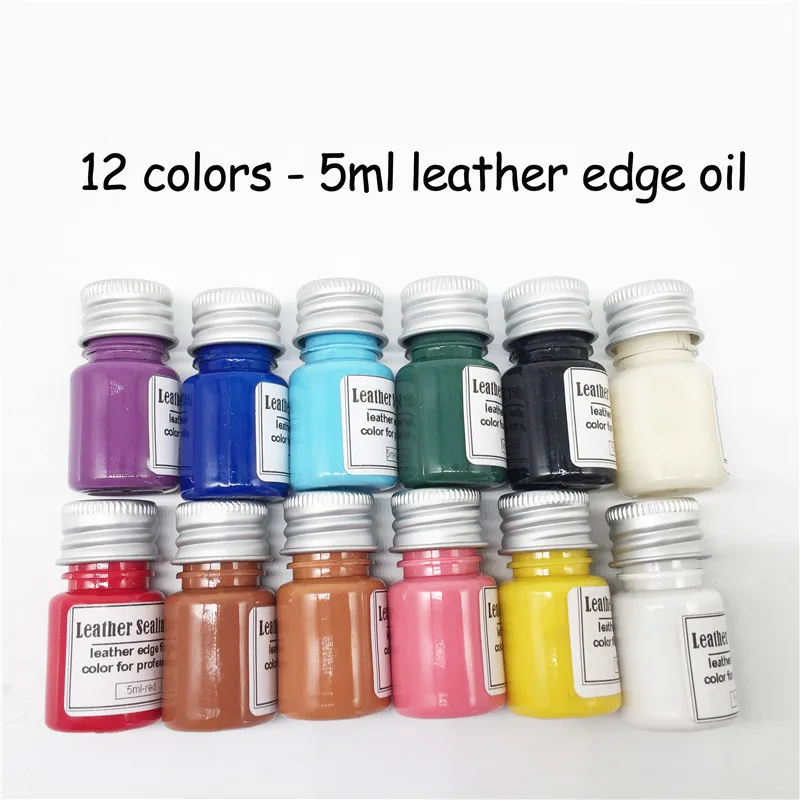 Цветная краска для кожи DIY 5 мл 12 цветов|Акварельные краски| |