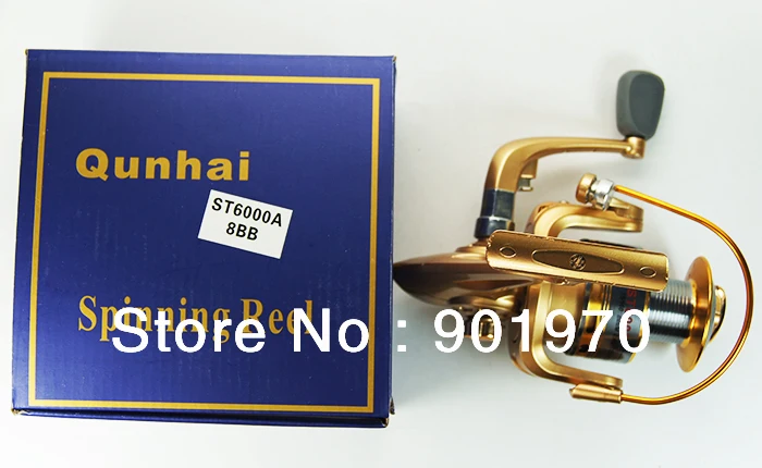 Бесплатная доставка Большая игра Улучшенная алюминиевая катушка Спиннинг