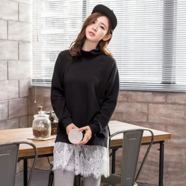 Женское пляжное прозрачное кружевное платье черное белое повседневное