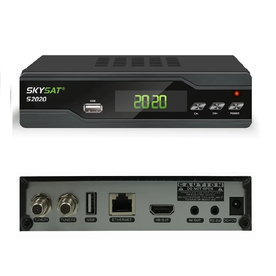 SKYSAT S2020 Twin спутниковый тюнер ИКС SKS ACM H.265 Xtream M3U PowerVu стабильный сервер Full HD канала
