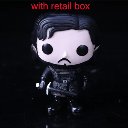 26 with box Игра престолов персонажи 10 см ночной король Джон Сноу фигурка Коллекция Модель игрушки - Цвет: 26 with box