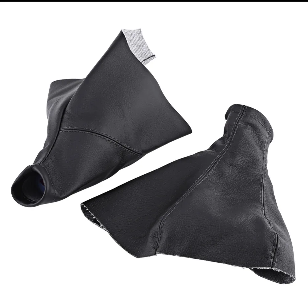 2 шт. автомобильный трость переключения передач Gaiter Boot PU кожаный пылезащитный