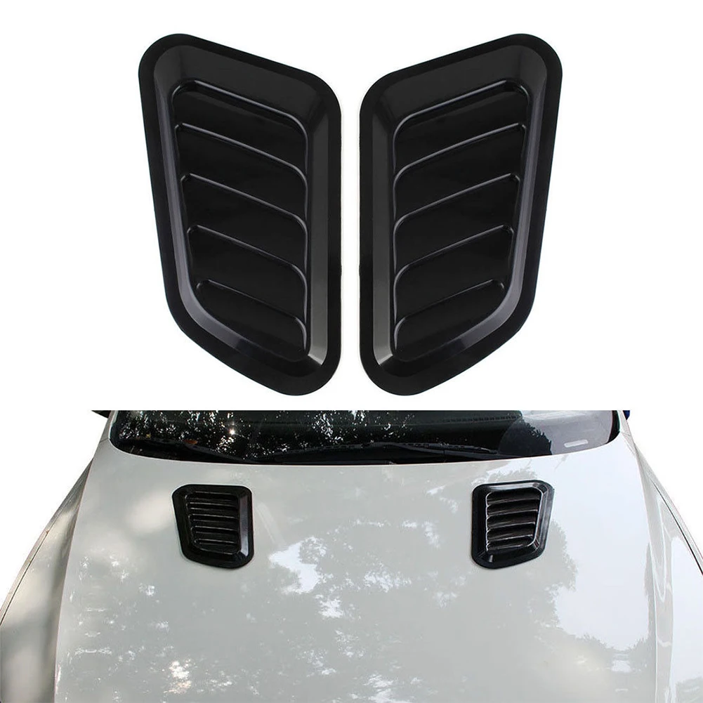 2 шт. ABS Материал капот многоцелевой Совок Впускной автомобиля крышка турбо