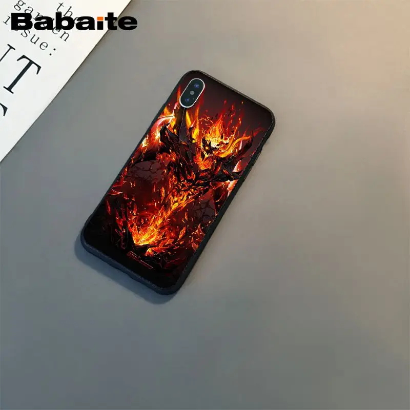 Babaite Shadow Fiend Dota 2 роскошный уникальный дизайн чехол для телефона для iPhone 5 5Sx 6 7 7plus 8 8Plus X XS MAX XR
