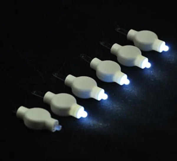 Offerte 2016 New Time-limited Multi Trasporto Libero Della Decorazione 1000pcs Appendere Luce Del Led, Lanterna Di Carta Mini Luce Per La Decorazione Di Nozze