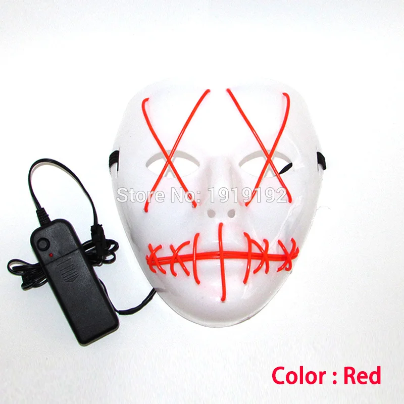 Новое поступление Детские леггинсы красного цвета EL подсветка вечерние маска