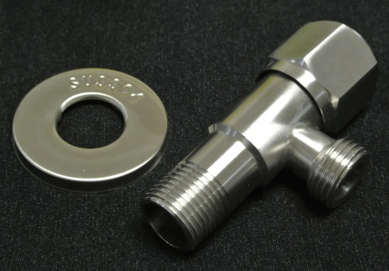 SUS 304 нержавеющая сталь кухонные аксессуары для ванной комнаты угловой клапан