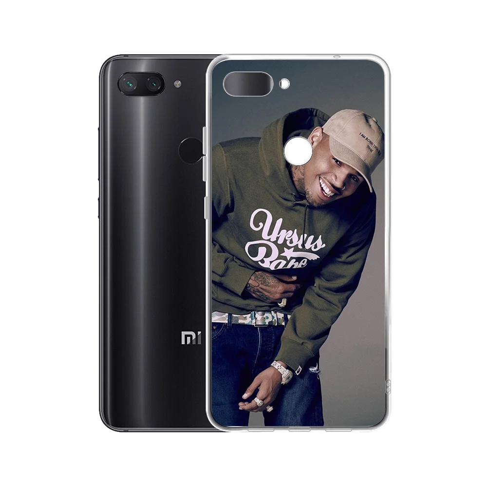 IYICAO Chris Brown hih pop Мягкий силиконовый чехол для телефона Xiaomi Mi 9 8 SE 6 A1 A2 Lite F1 MIX2S MIX3 TPU
