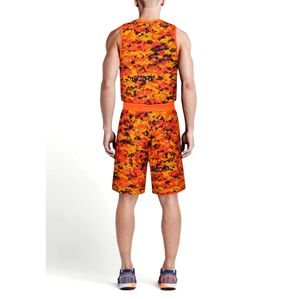 Новинка 2019 мужской Комплект Баскетбольной майки с шортами камуфляжные костюмы |