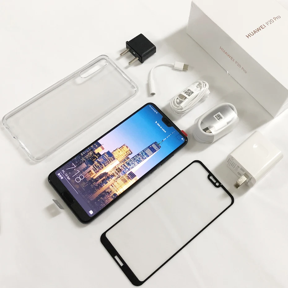 Смартфон huawei P20 Pro 6 ГБ 128 полный LTE группа 40MP тройной сзади Камера 1 дюймов вид Экран