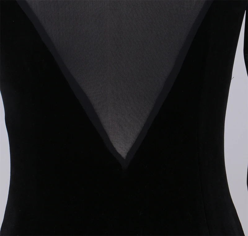 Платье для латиноамериканских танцев Новое Привлекательное платье выступлений