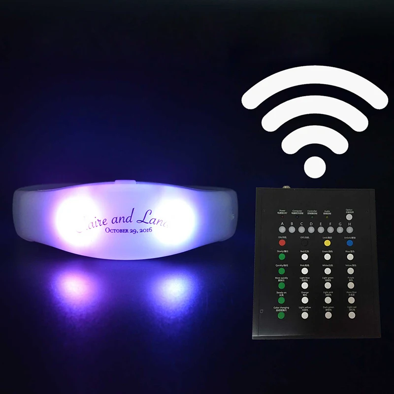 Customized led Flashing remote controlled bracelet | Игрушки и хобби