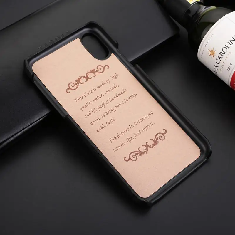 Чехол из натуральной кожи для Iphone XS модный защитный чехол XR | Мобильные телефоны и
