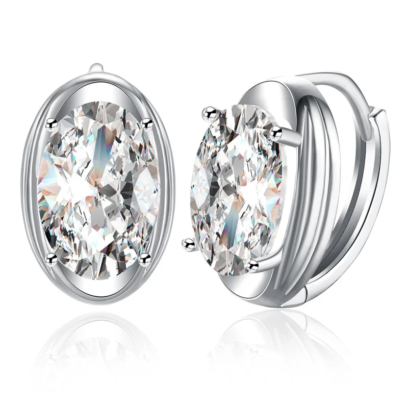 Женские серьги клипсы E2117|ear clip|earrings whiteear clip earrings |