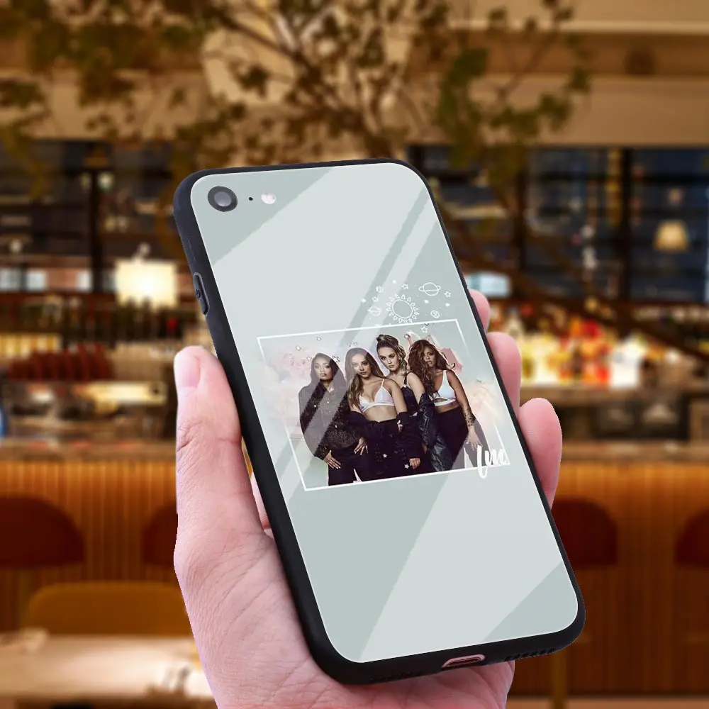 WEBBEDEPP Little Mix Girl чехол из закаленного стекла для телефона Apple iPhone Xr Xs Max X или 10 8 7 6 6S