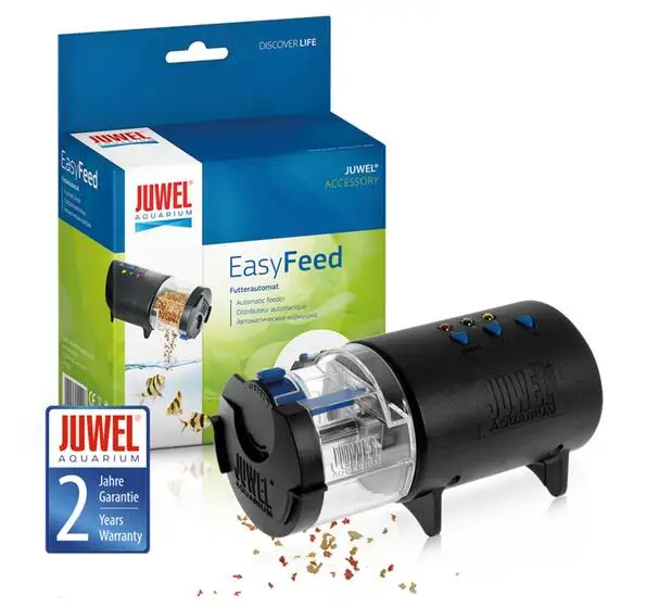 JUWEL EasyFeed JUWEL Кормушки для рыб цифровой, lcd, автоматический аквариум Таймер резервуара Еда диспенсер для подачи автоматической очистки аквариума Таймер подачи Ёмкость - Цвет: JUWEL EasyFeed