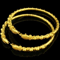 new dragon bracelet for women men gold color bangle jewelry ethiopianusaafrican animal bracelet bangles items